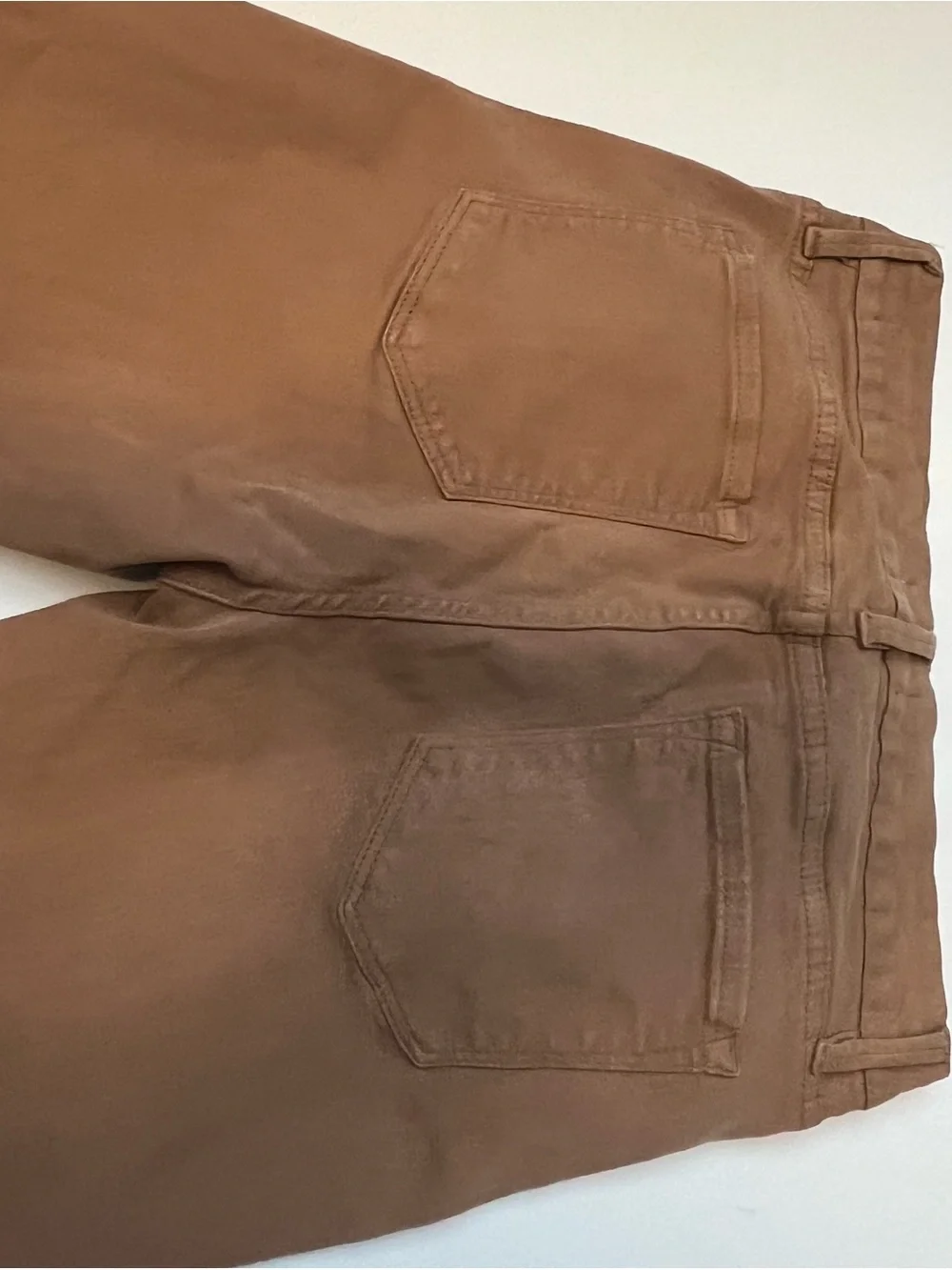 Frame Denim Women’s Slim Cropped Jeans in Warm Brown